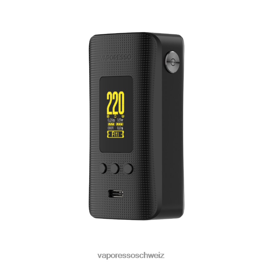 Vaporesso vape review DHL2FL245 Schwarz Vaporesso GEN 200 mod